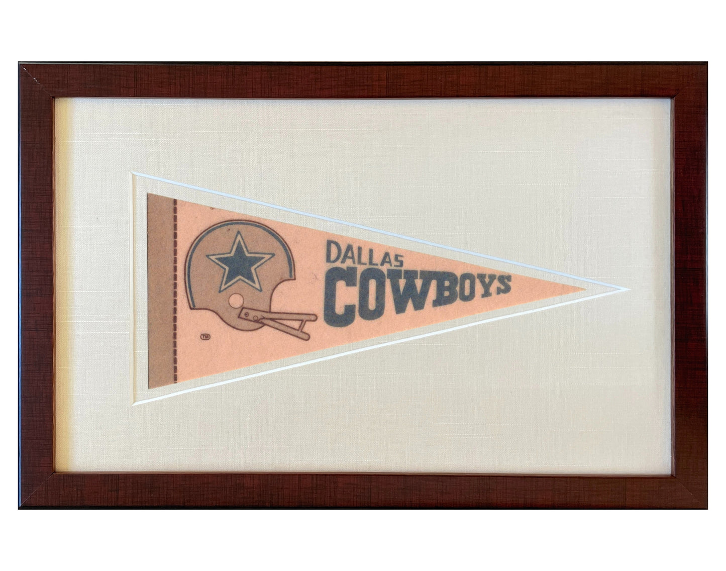 Vintage Dallas Cowboys NFL Pennant