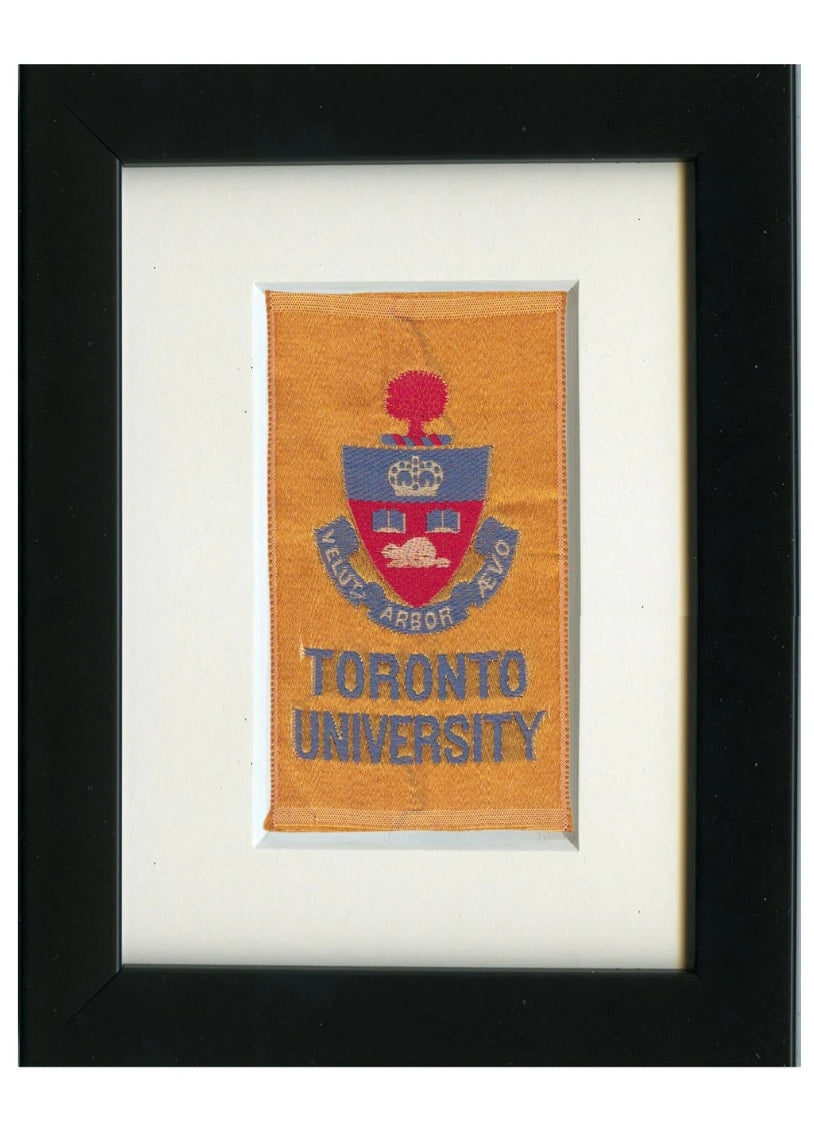 Vintage University of Toronto Tobacco Silk circa 1910