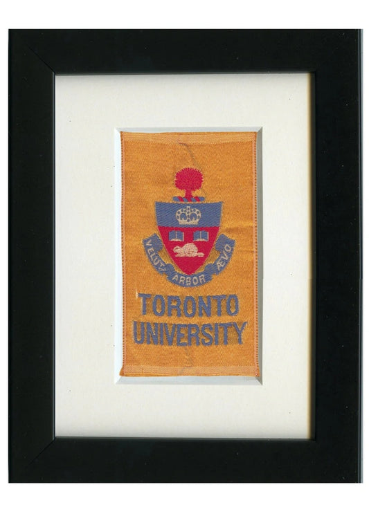 Vintage University of Toronto Tobacco Silk circa 1910