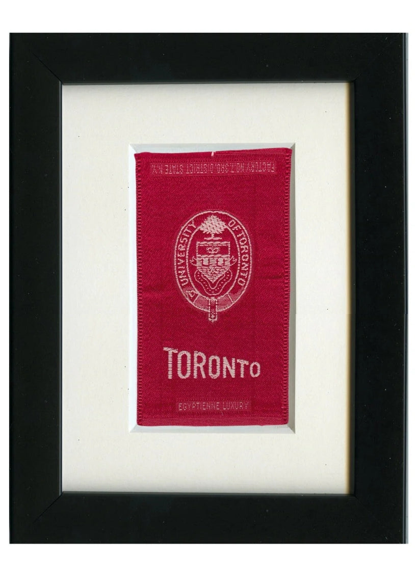 Vintage University of Toronto Tobacco Silk circa 1910