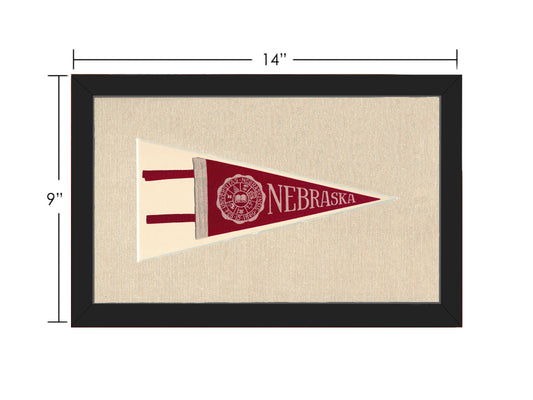 Vintage University of Nebraska Pennant