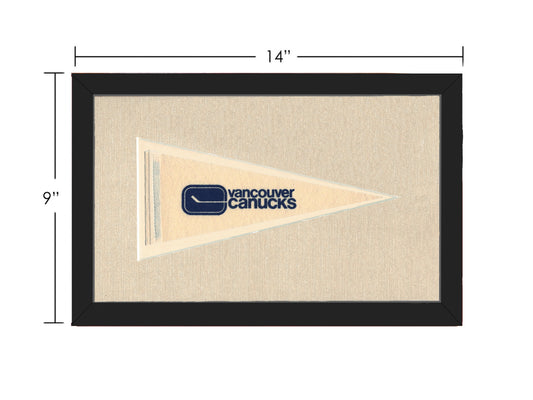 Vintage Vancouver Canucks Pennant