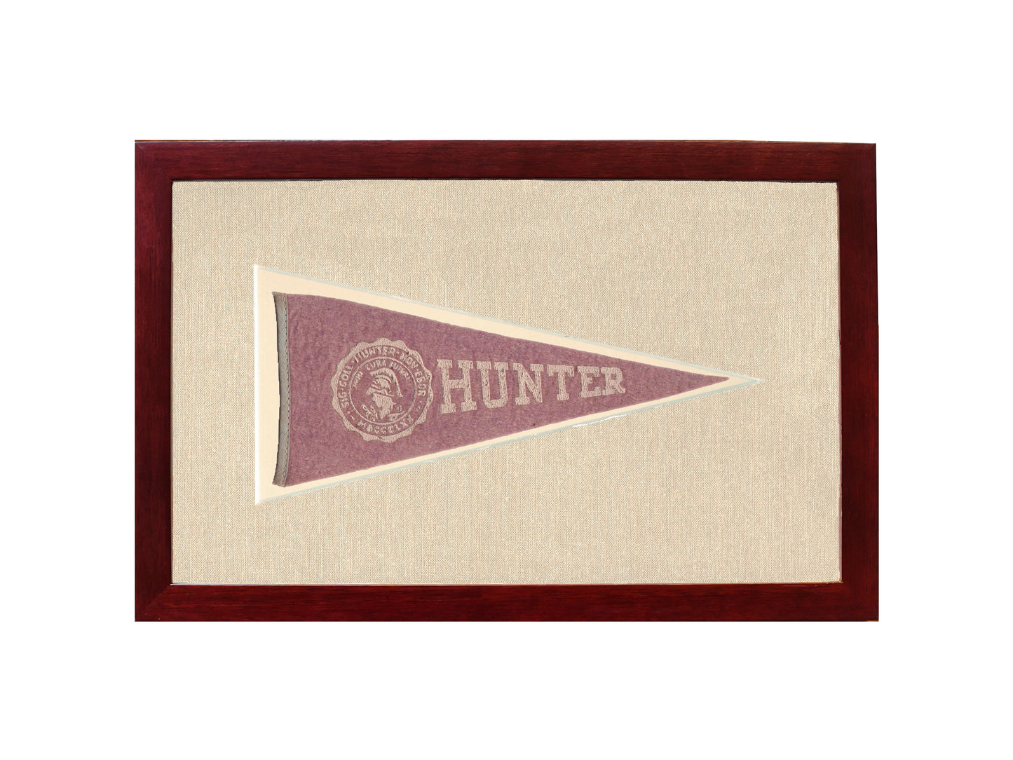 Vintage Hunter College Pennant