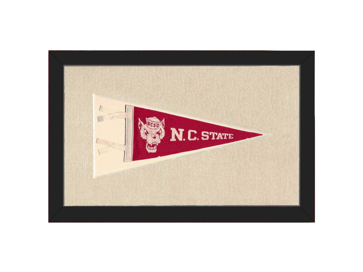 Vintage NC State Pennant
