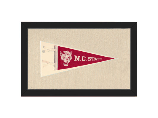 Vintage NC State Pennant