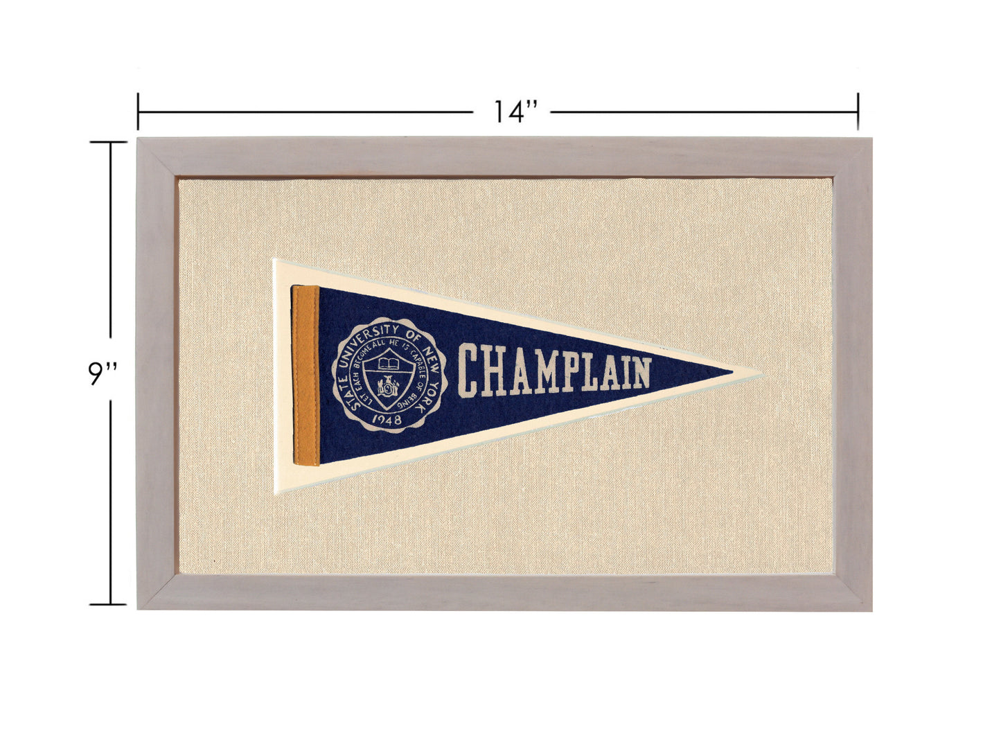 Vintage Champlain Pennant