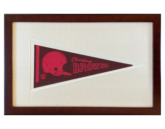 Vintage Cleveland Browns NFL Pennant