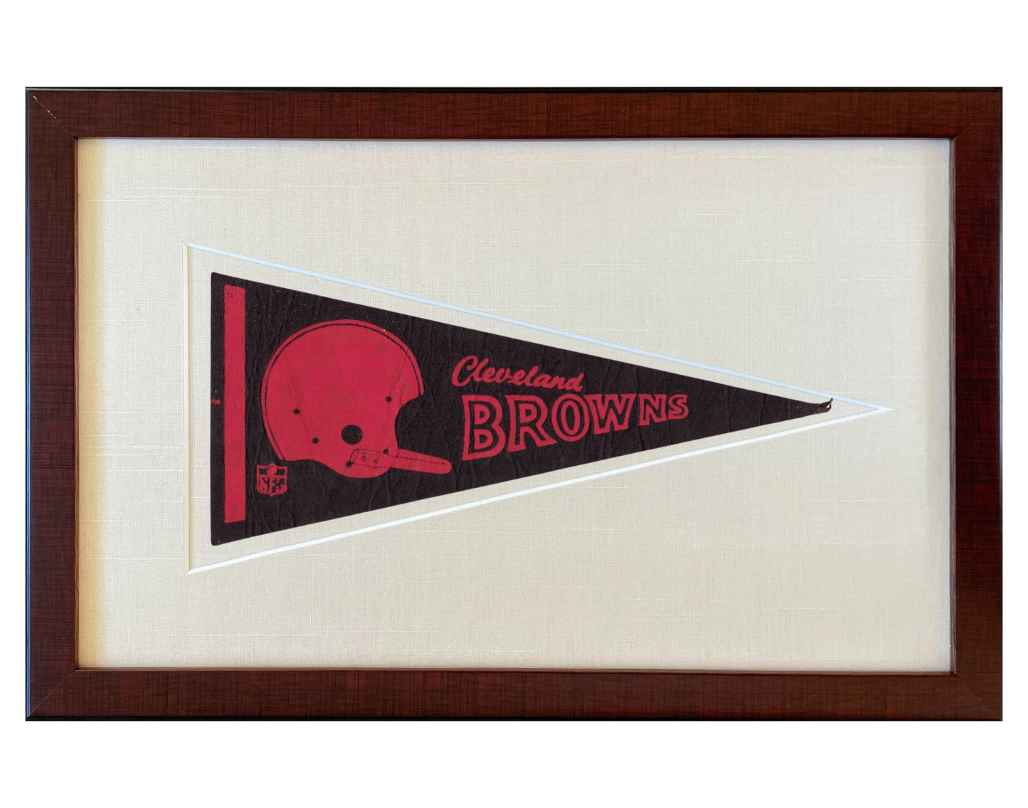 Vintage Cleveland Browns NFL Pennant