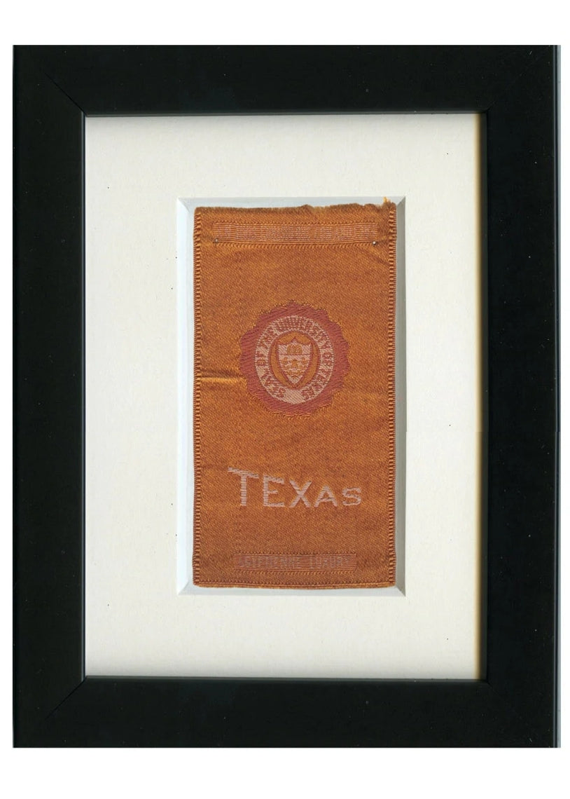 Vintage The University of Texas Tobacco Silk circa 1910