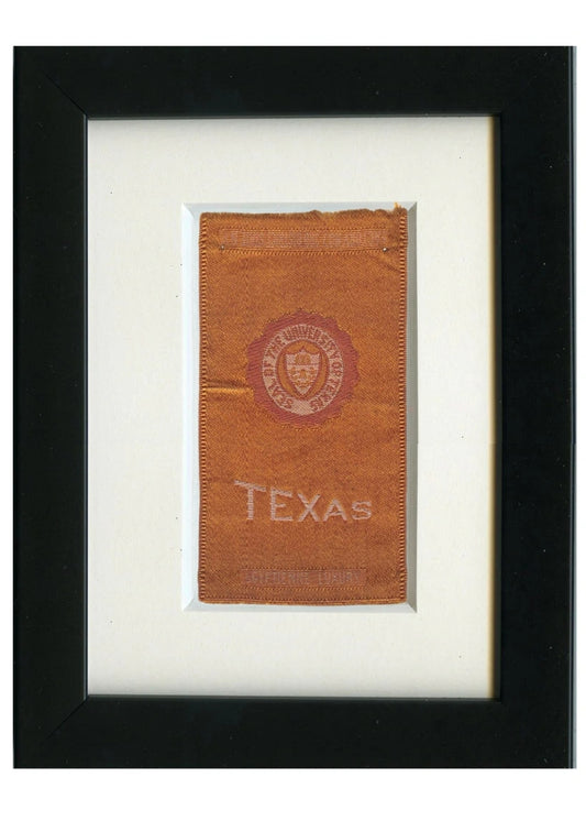 Vintage The University of Texas Tobacco Silk circa 1910