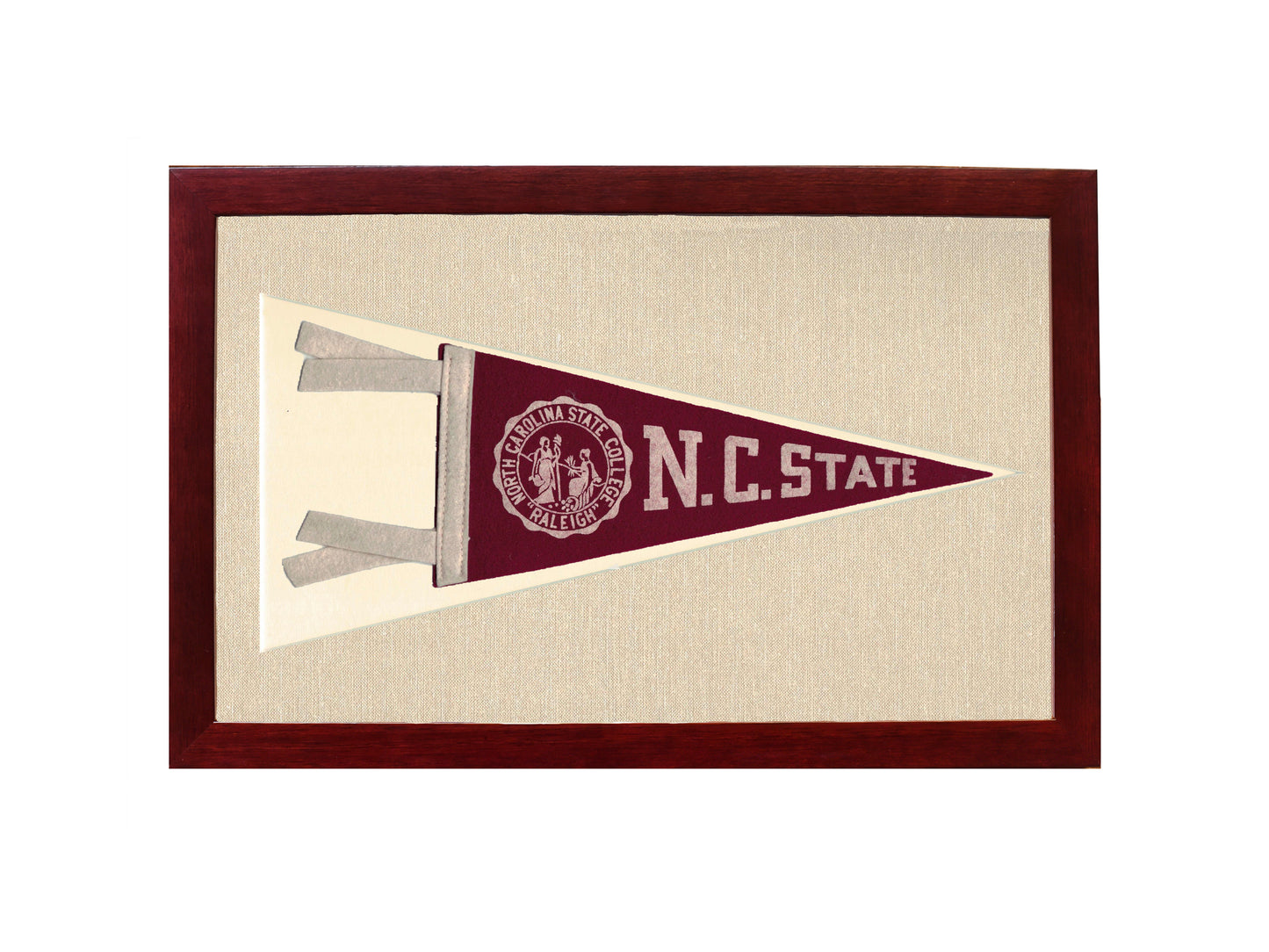 Vintage NC State Pennant