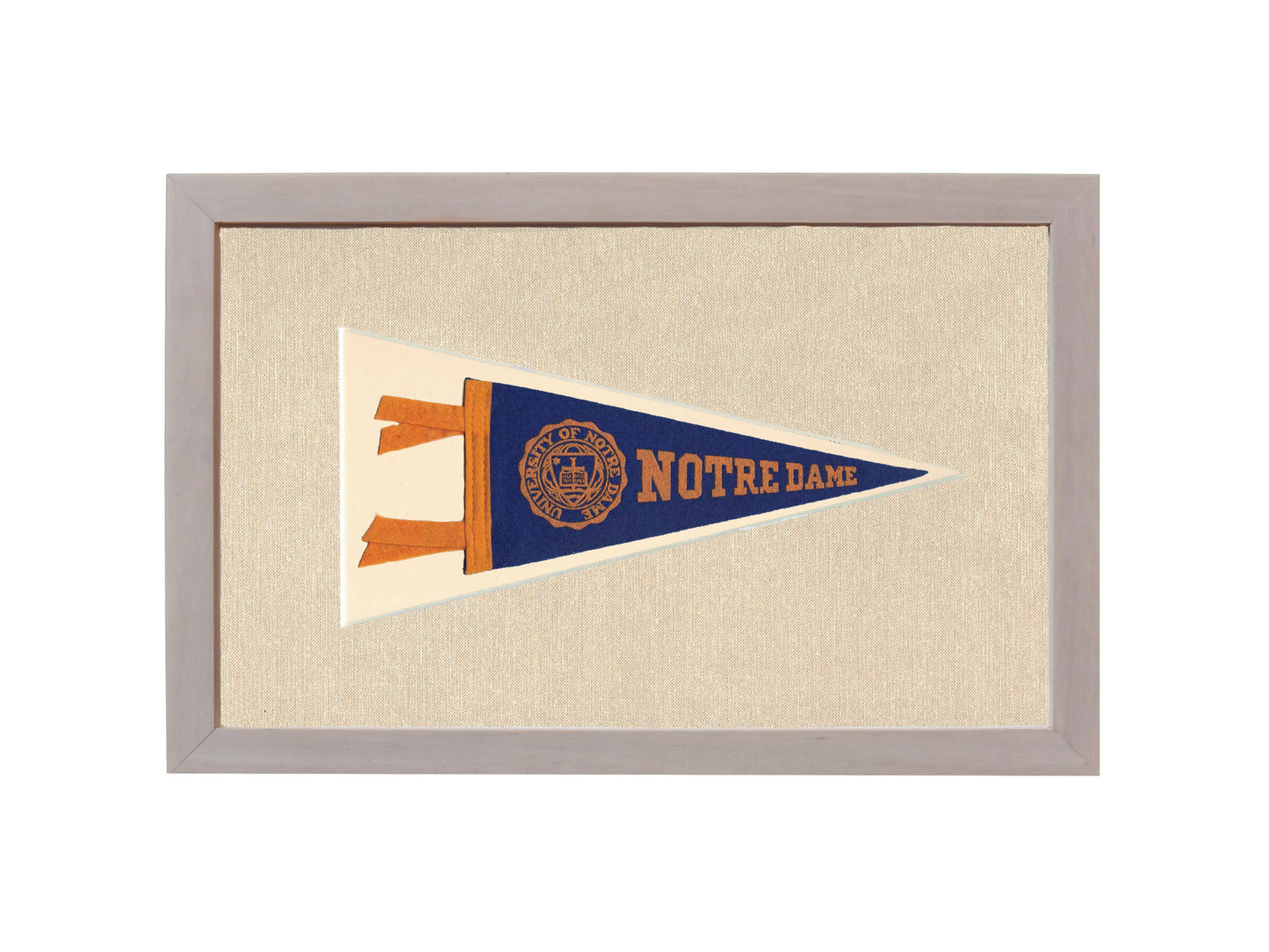 Vintage Notre Dame Pennant