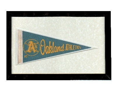 Vintage Oakland A's (Athletics) Sports Pennant