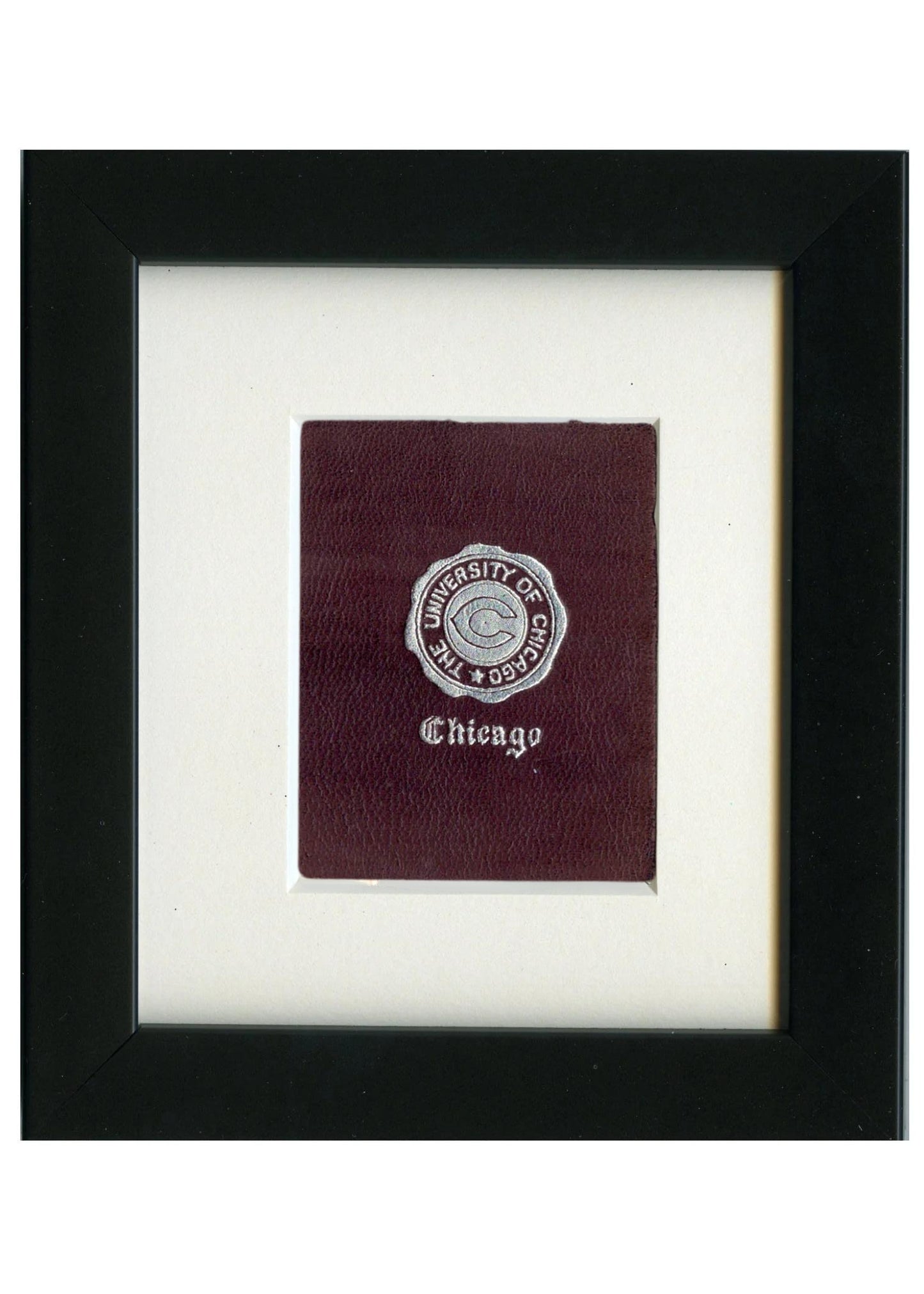 Vintage University of Chicago Tobacco Leather circa 1910