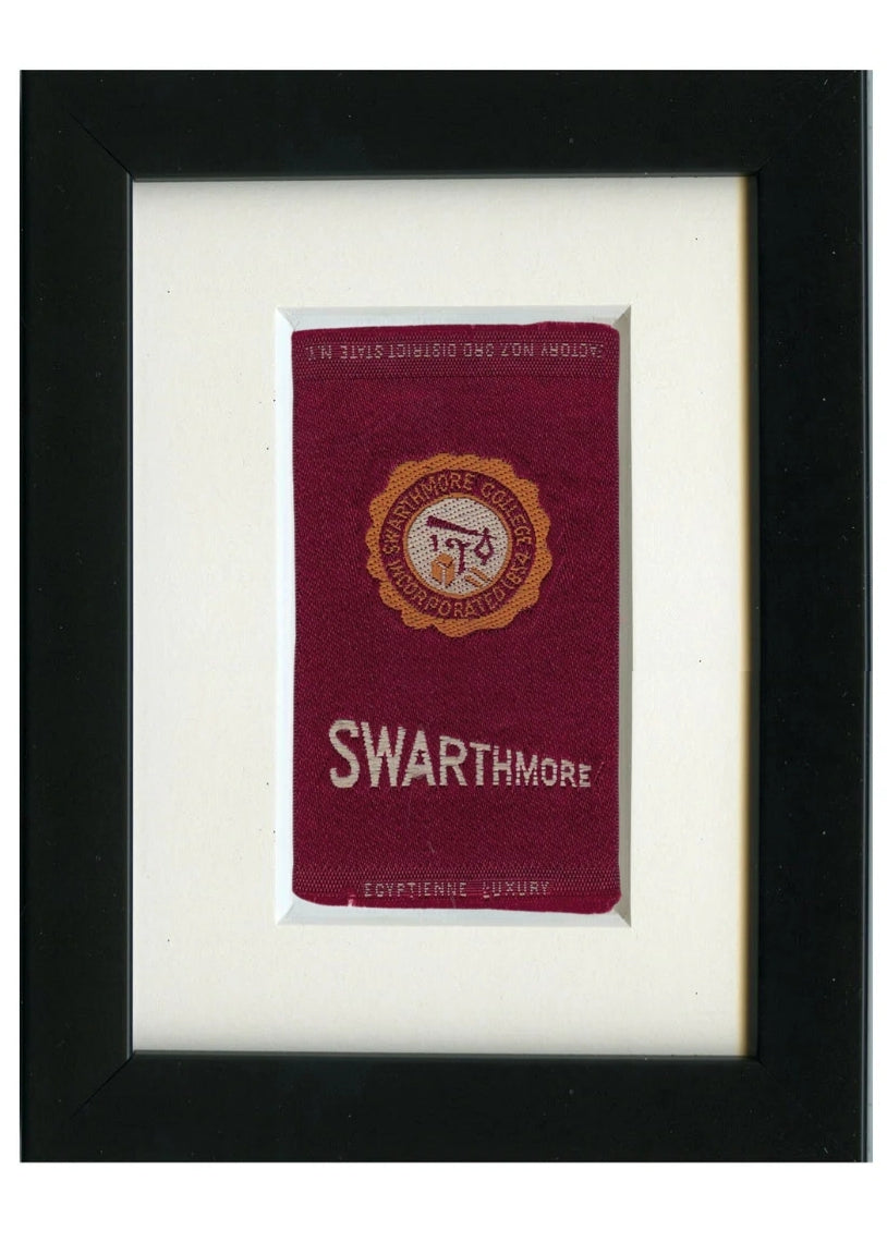 Vintage Swarthmore College Tobacco Silk circa 1910