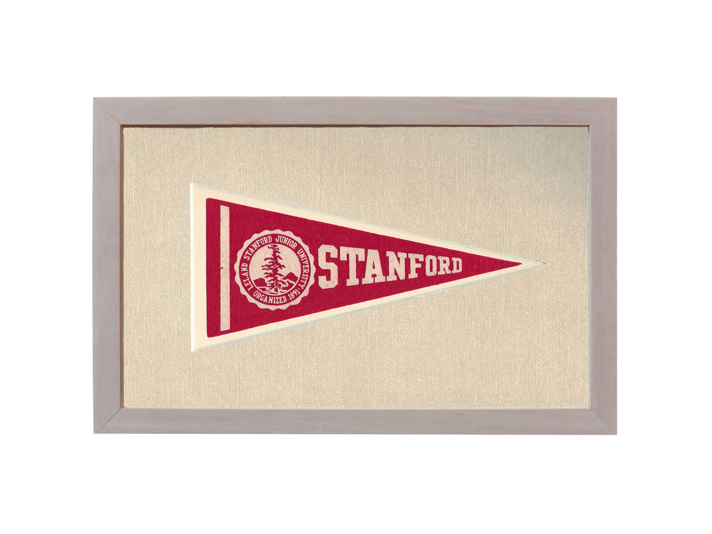 Vintage Stanford University Pennant