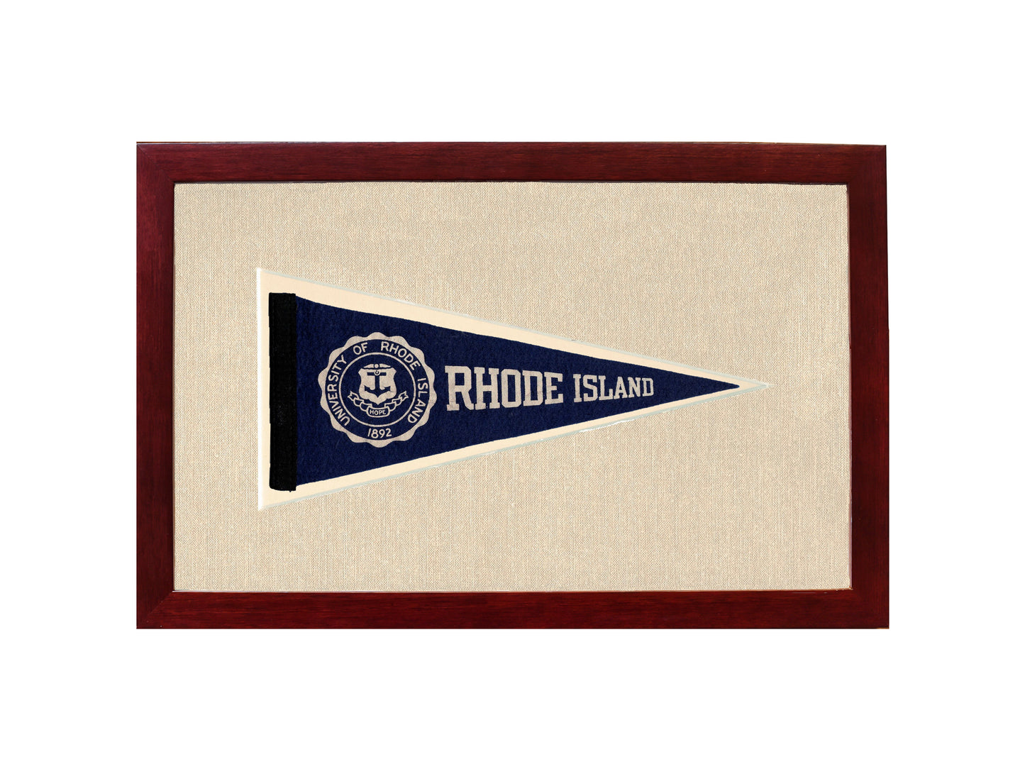 Vintage University of Rhode Island Pennant