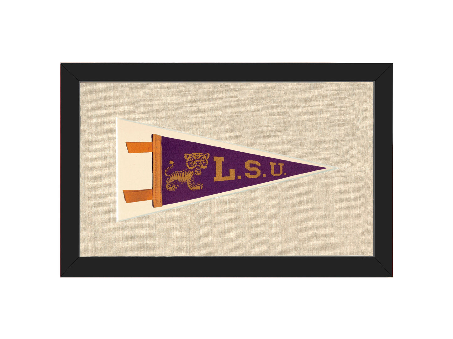 Vintage Louisiana State University Pennant