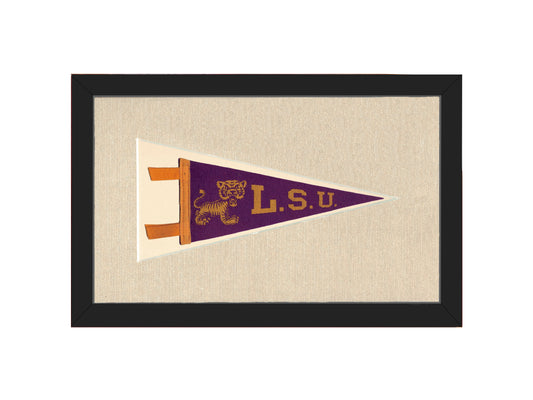 Vintage Louisiana State University Pennant