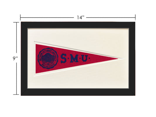 Vintage Southern Methodist University Hormel Pennant