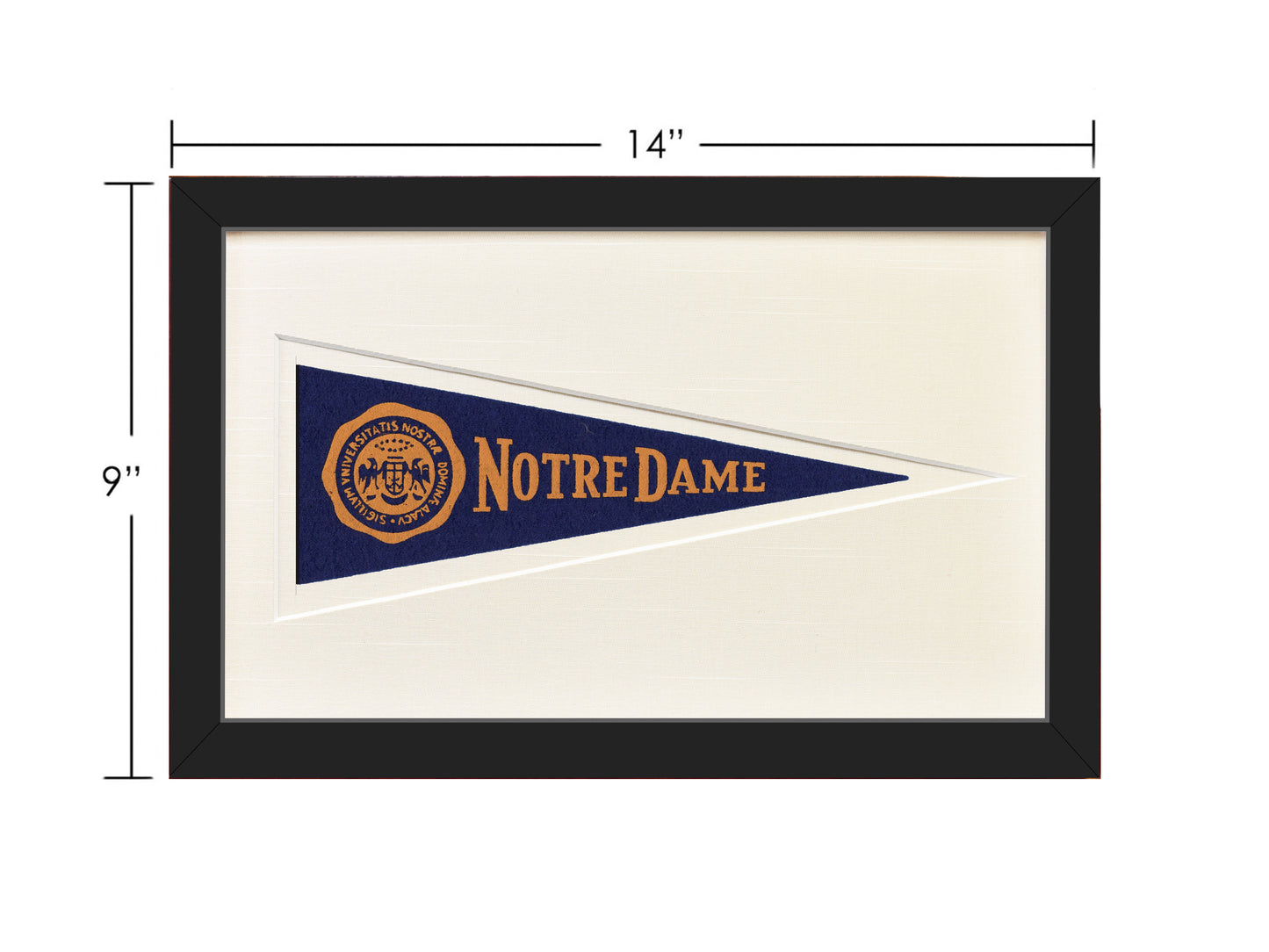 Vintage Notre Dame Hormel Pennant