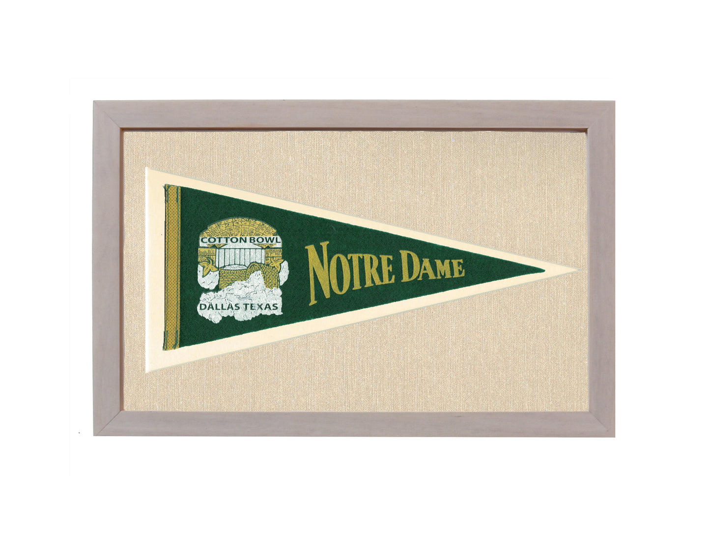 Vintage Notre Dame  Pennant