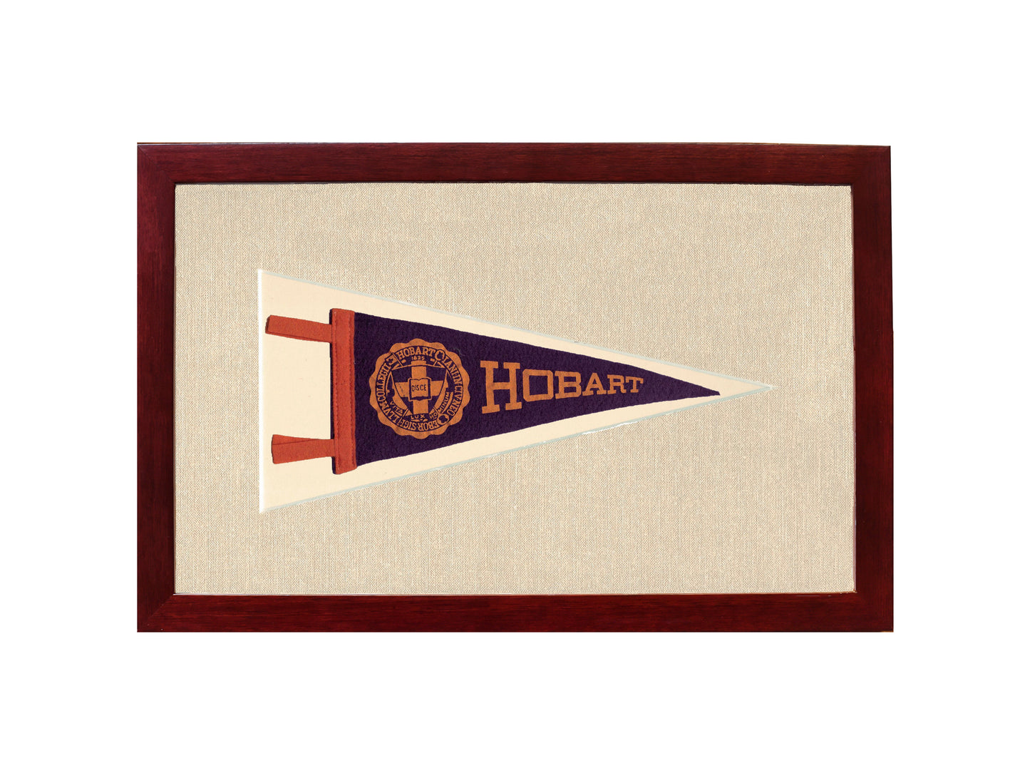 Vintage Hobart College Pennant