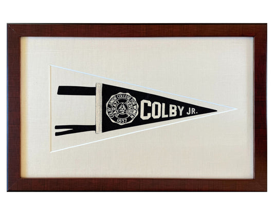 Vintage Colby Junior College (Colby-Sawyer College) Pennant