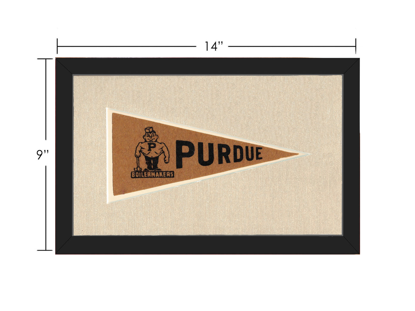Vintage Purdue Pennant