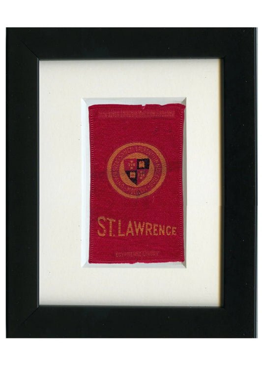 Vintage St. Lawrence University Tobacco Silk circa 1910