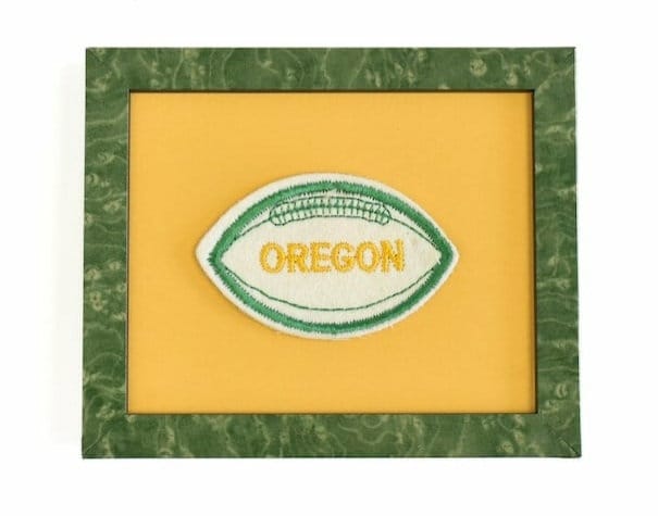 Vintage University of Oregan Football Patch circa 1960