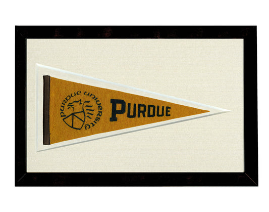 Vintage Purdue University pennant circa 1950
