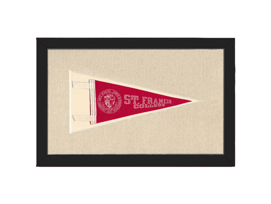 Vintage St Francis College Pennant