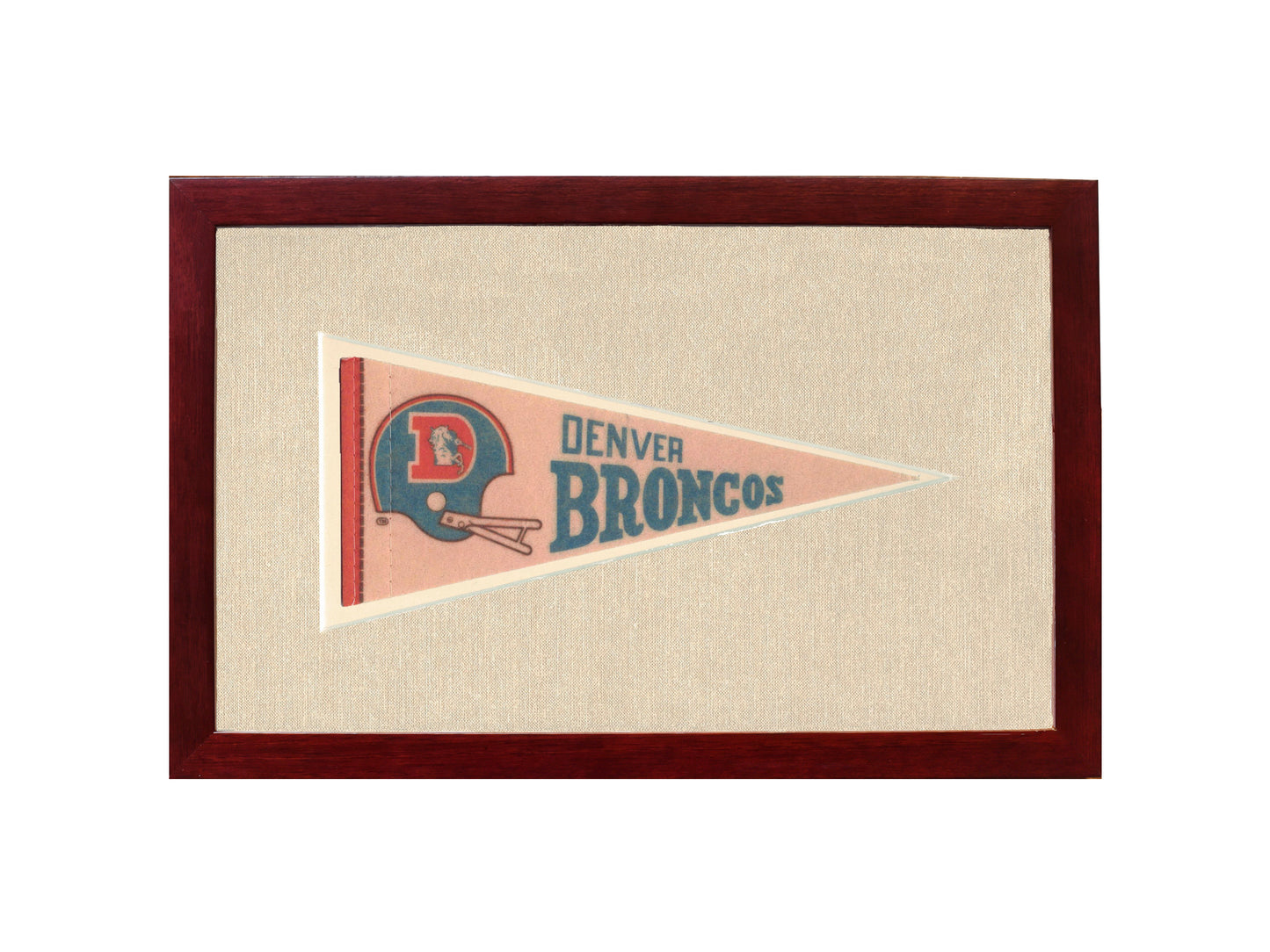 Vintage Denver Broncos Pennant