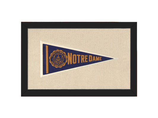 Vintage Notre Dame Pennant