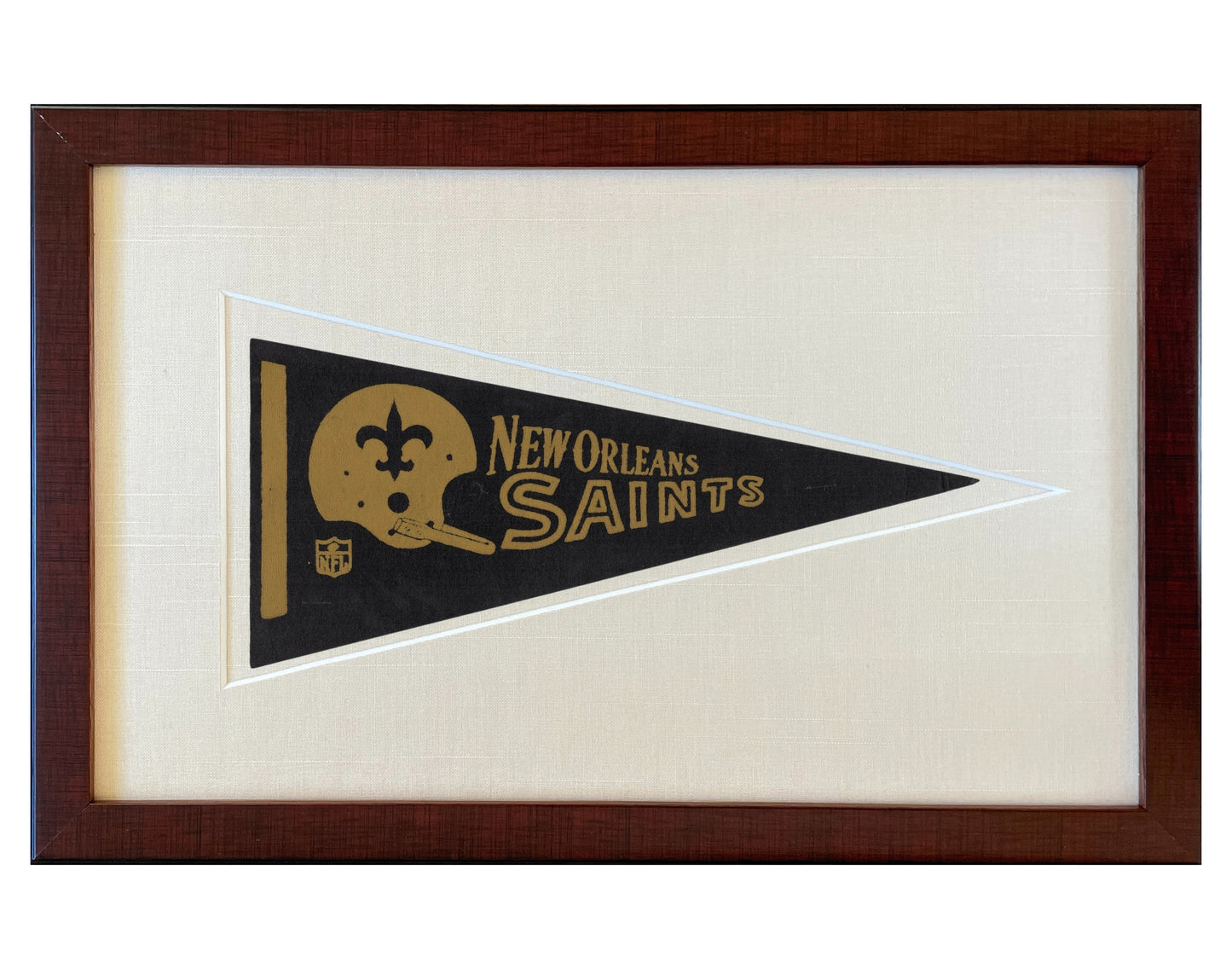 Vintage New Orleans Saints NFL Pennant