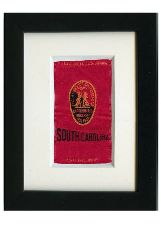 Vintage University of South Carolina Tobacco Silk circa 1910