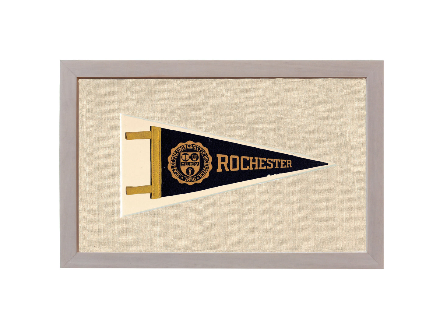 Vintage University of Rochester Pennant