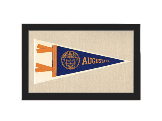 Vintage Augustana College Pennant