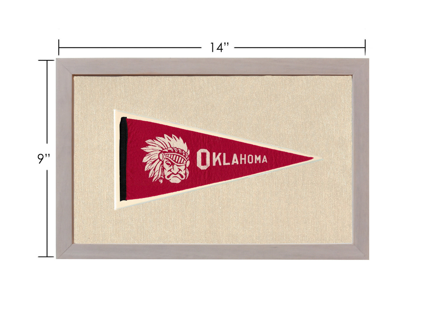 Vintage Oklahoma Pennant