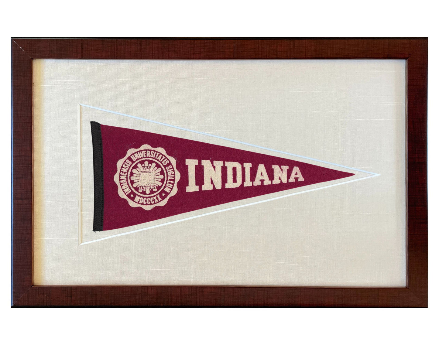 Vintage Indiana University Pennant