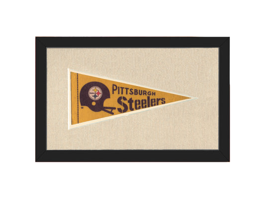 Vintage Pittsburgh Steelers Pennant