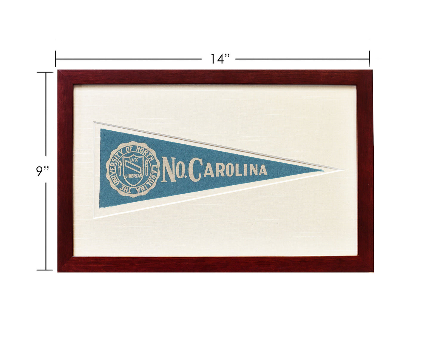 Vintage University of North Carolina Hormel Pennant