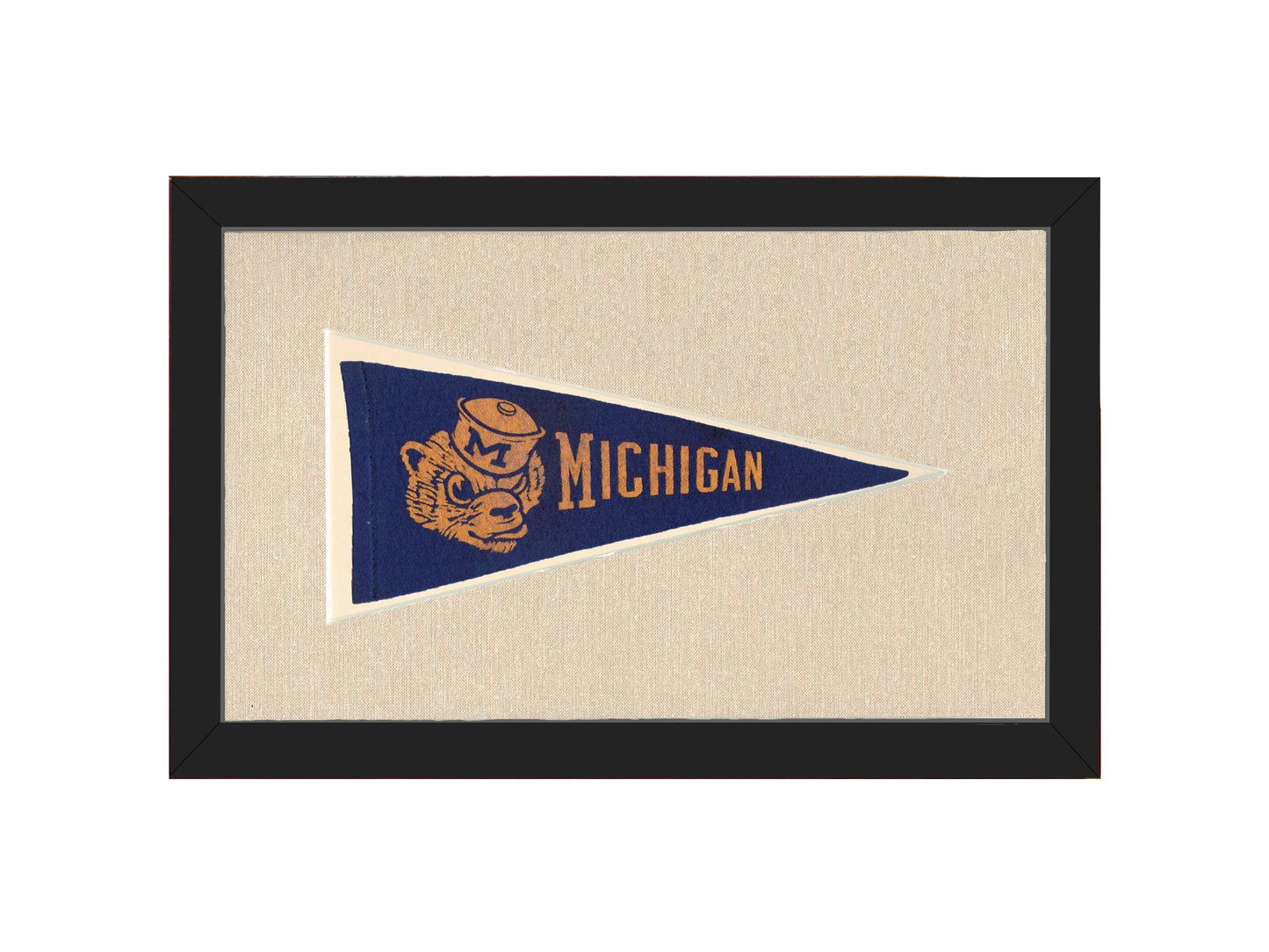 Vintage Michigan Pennant