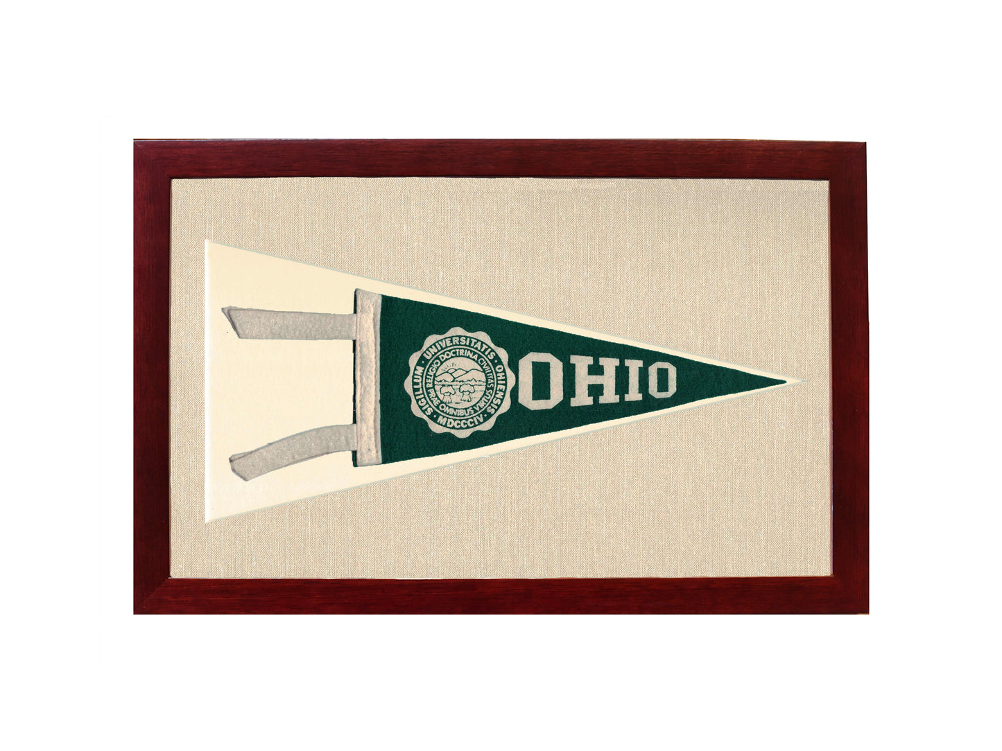 Vintage Ohio University Pennant
