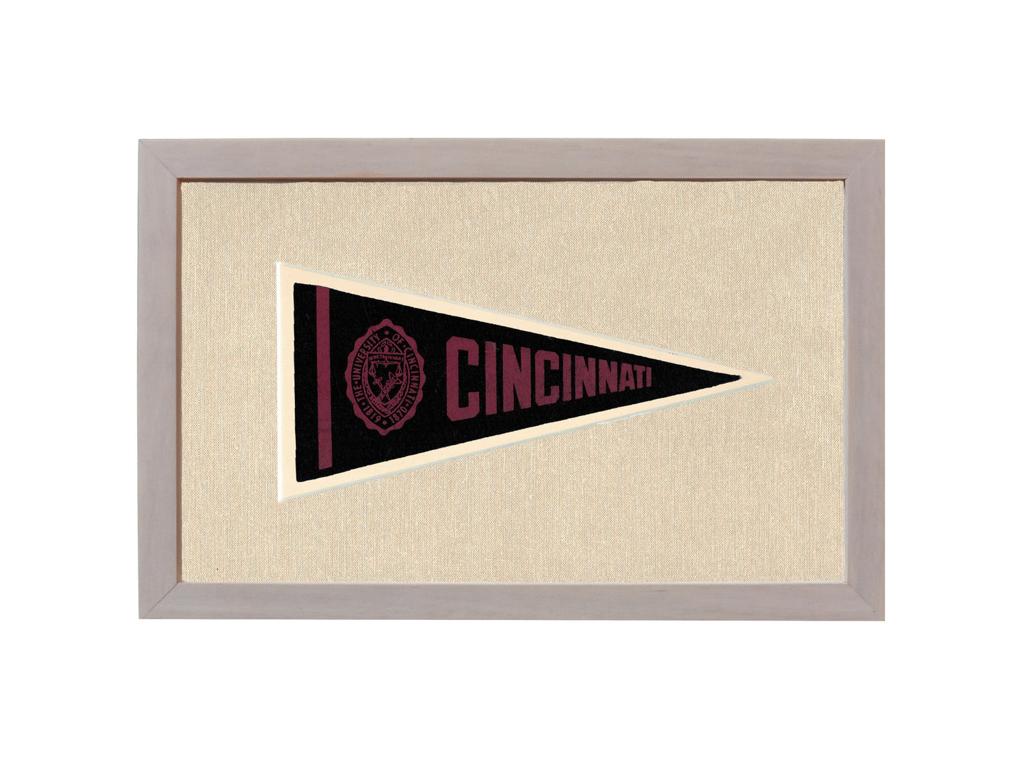 Vintage University of Cincinnati Pennant
