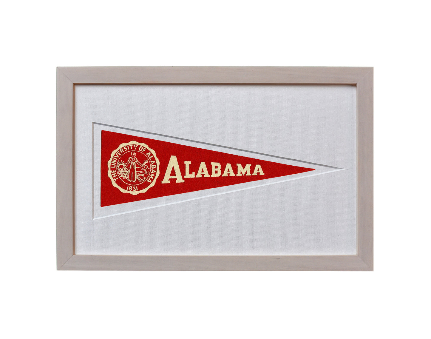 Vintage University of Alabama Hormel Pennant