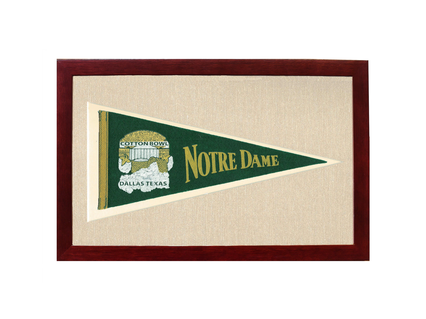 Vintage Notre Dame  Pennant