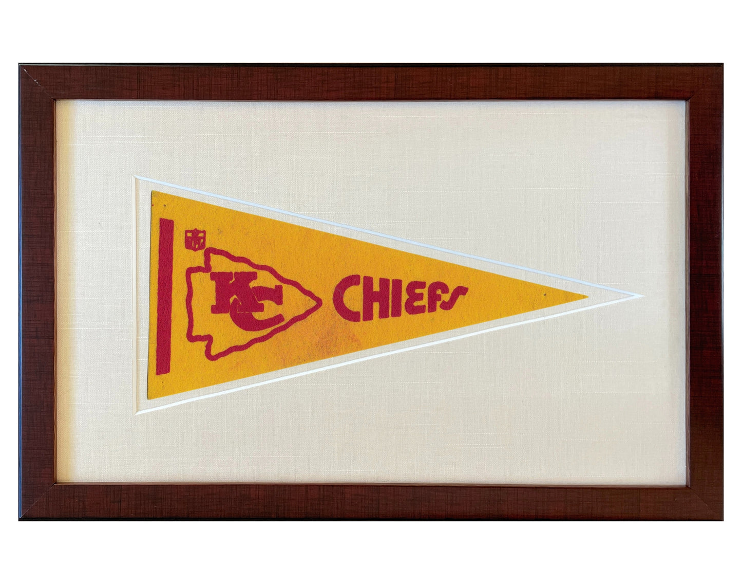 Vintage Kansas City Chiefs NFL Pennant