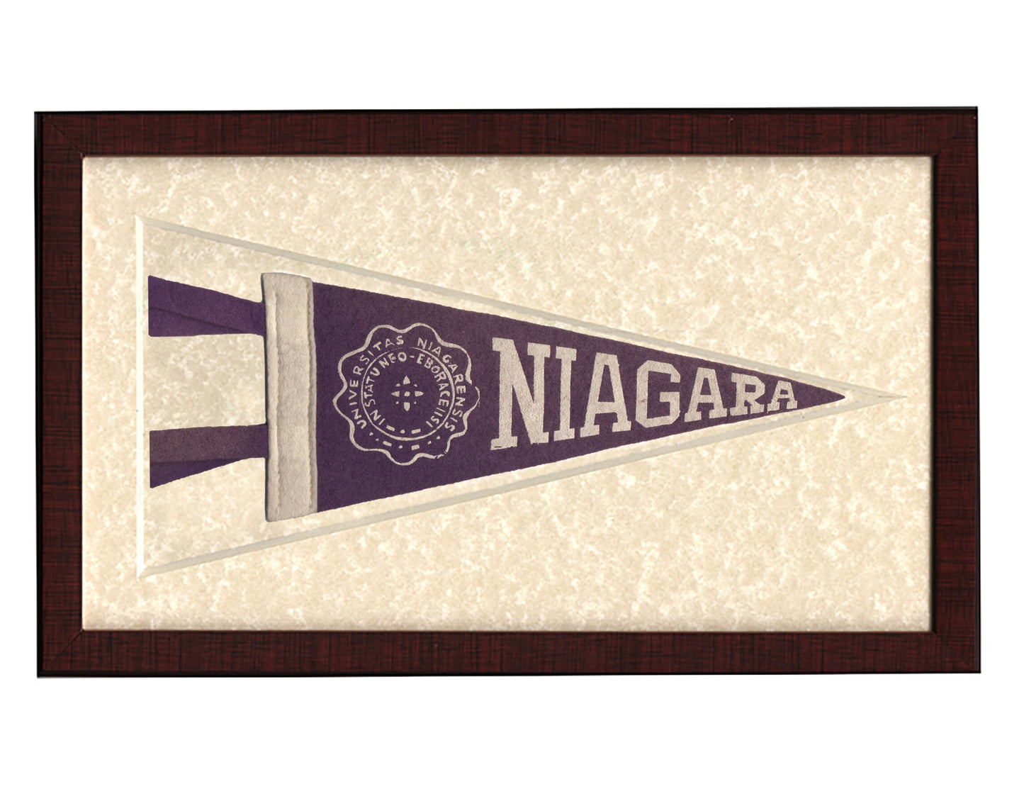 Vintage Niagara University pennant circa 1940s